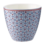 Juno Dusty Blue latte cup fra GreenGate - Tinashjem